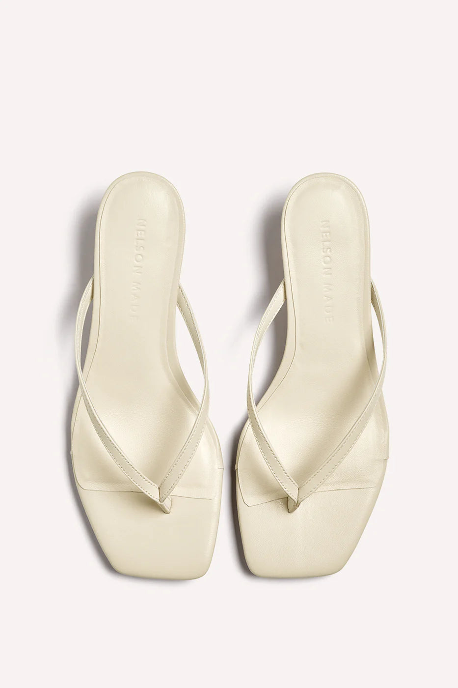 PETRA MINI - ECRU LEATHER