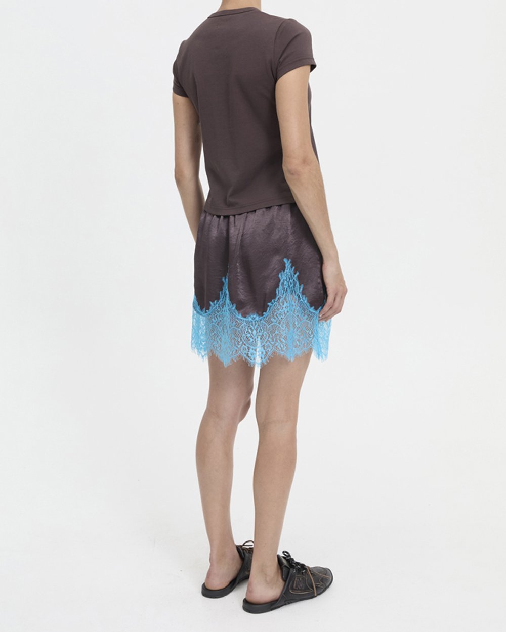 LILY SKIRT - BROWN