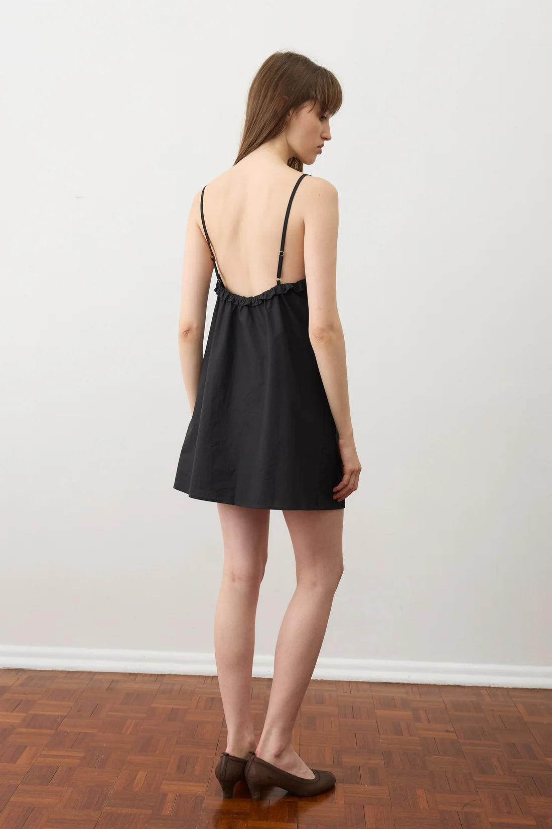 (PRE-ORDER) BIAS MINI DRESS - BLACK