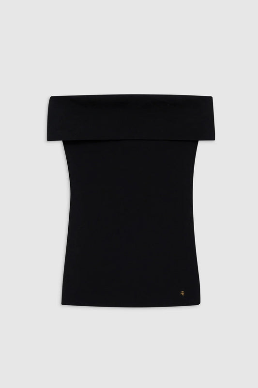 FANCIS TOP - BLACK