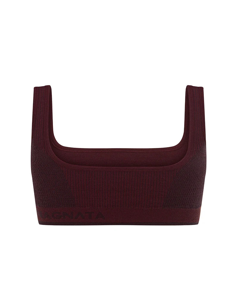 (PRE-ORDER) CLASSIC WOOL BRALET - MULBERRY