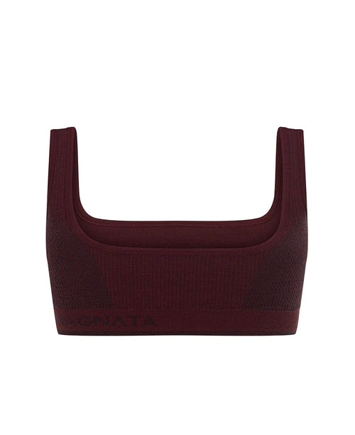 (PRE-ORDER) CLASSIC WOOL BRALET - MULBERRY