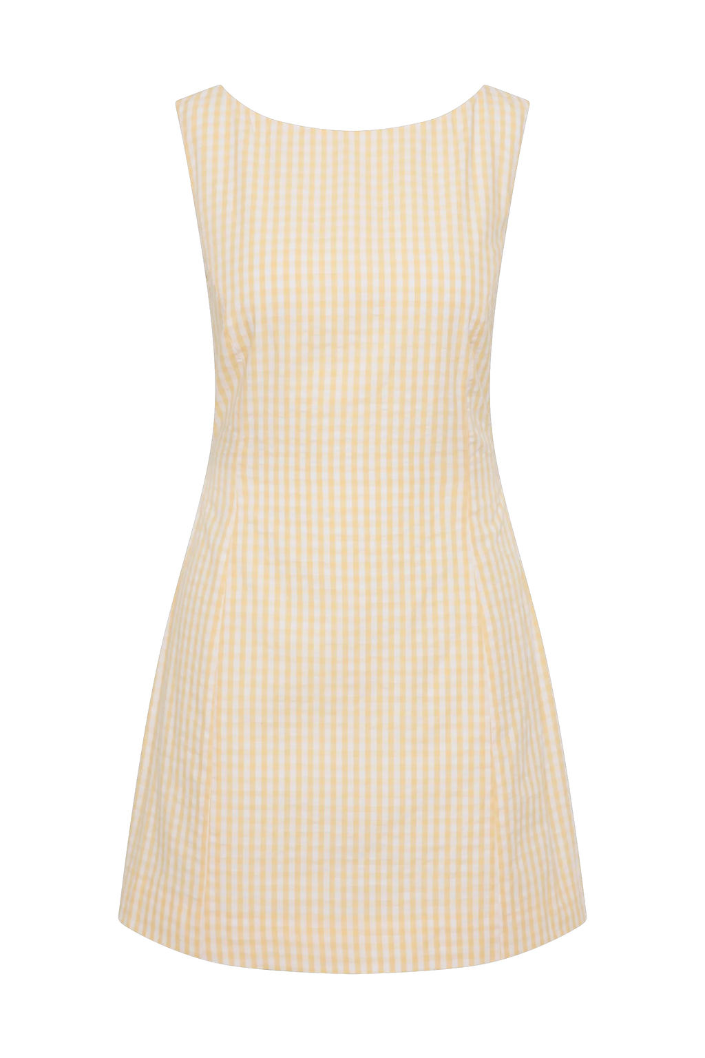SOFIA MINI DRESS - BUTTER TEXTURED GINGHAM