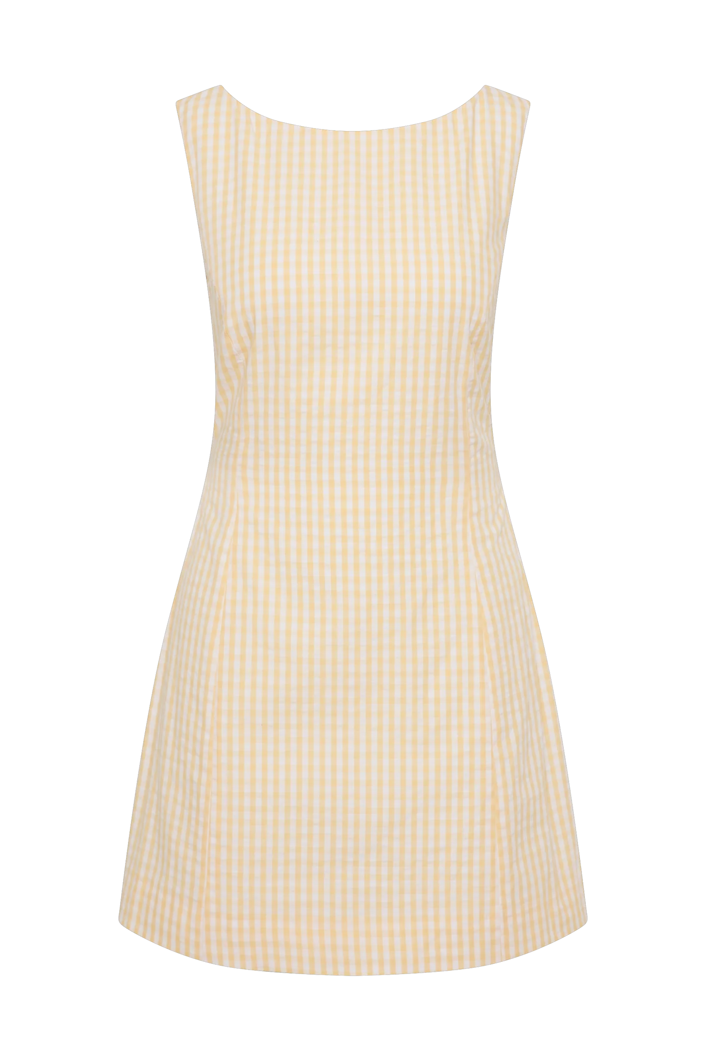 SOFIA MINI DRESS - BUTTER TEXTURED GINGHAM