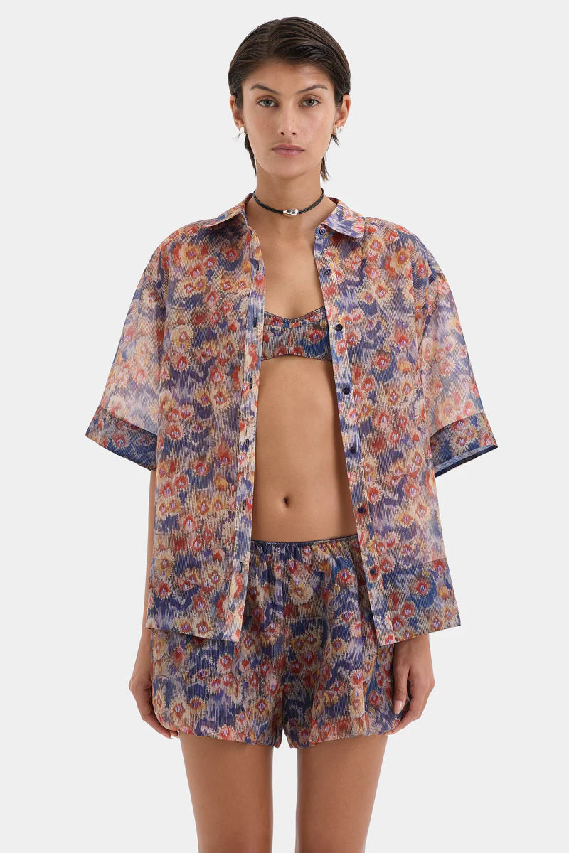 FIORE MINI SHORT - PETALO SCURO