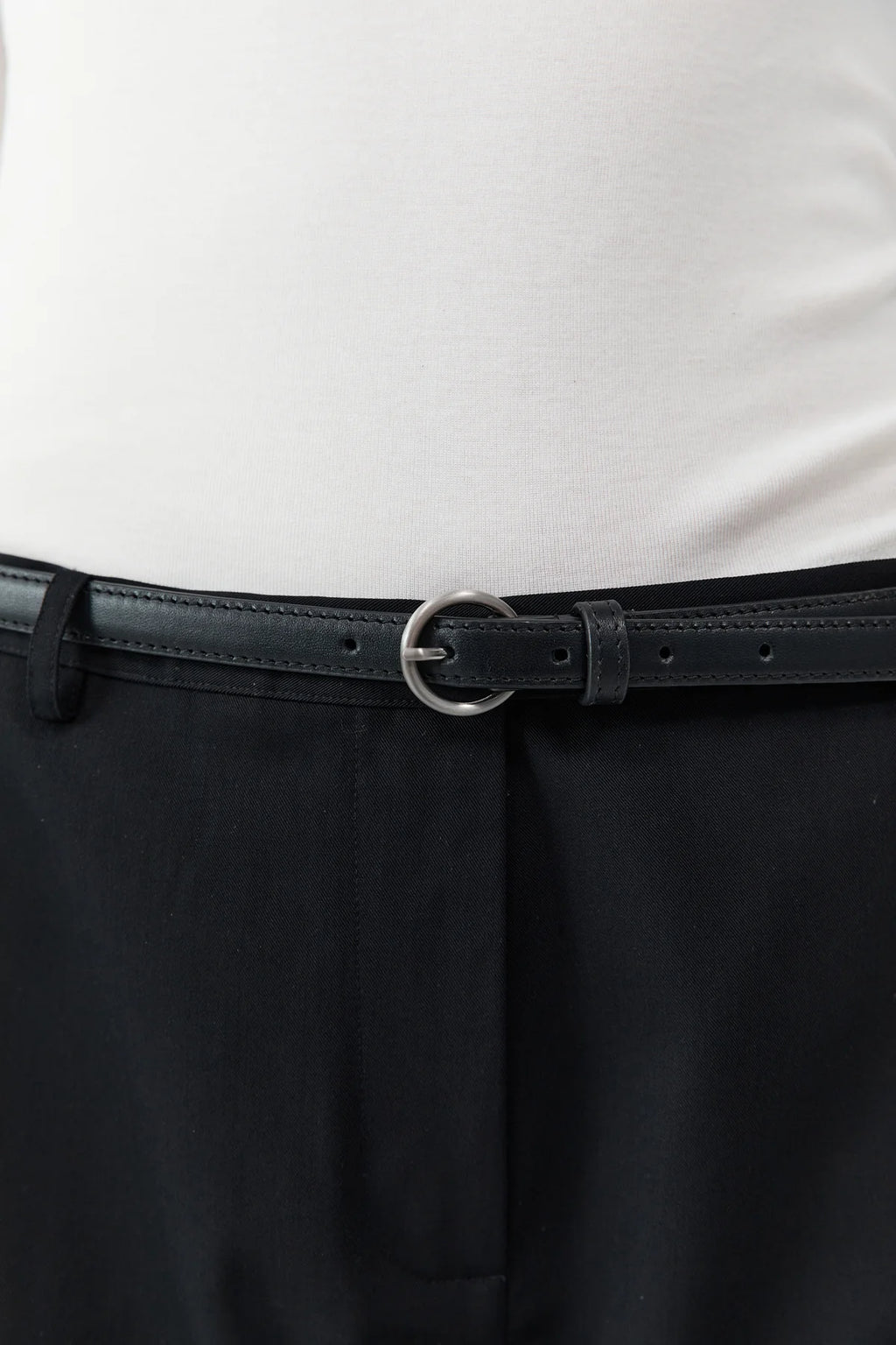 MINIMAL SLIM BELT - BLACK