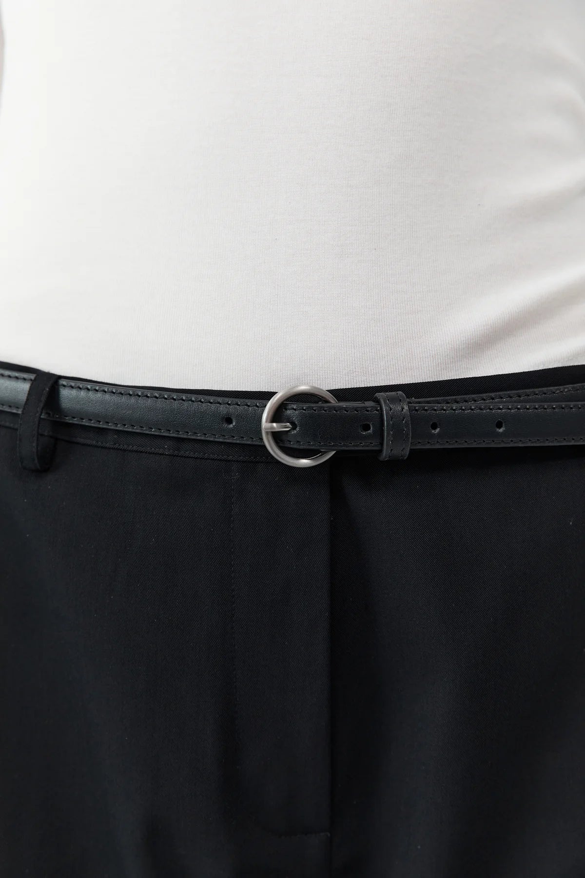 MINIMAL SLIM BELT - BLACK