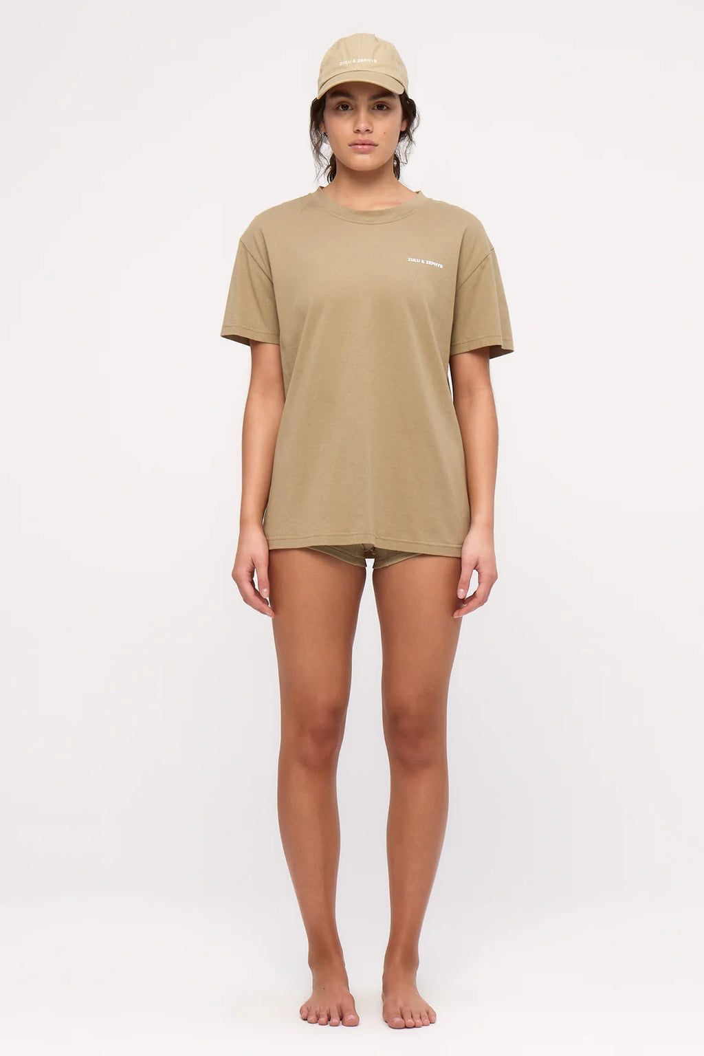 ZULU & ZEPHYR CANVAS CAP - OLIVE