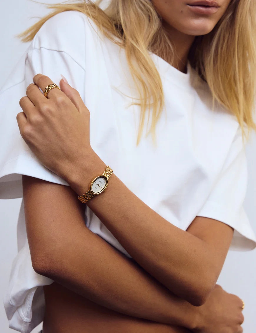 PHOEBE WATCH - 14KT GOLD