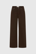 CANVAS CLASSIC MID RISE JEAN - BARK
