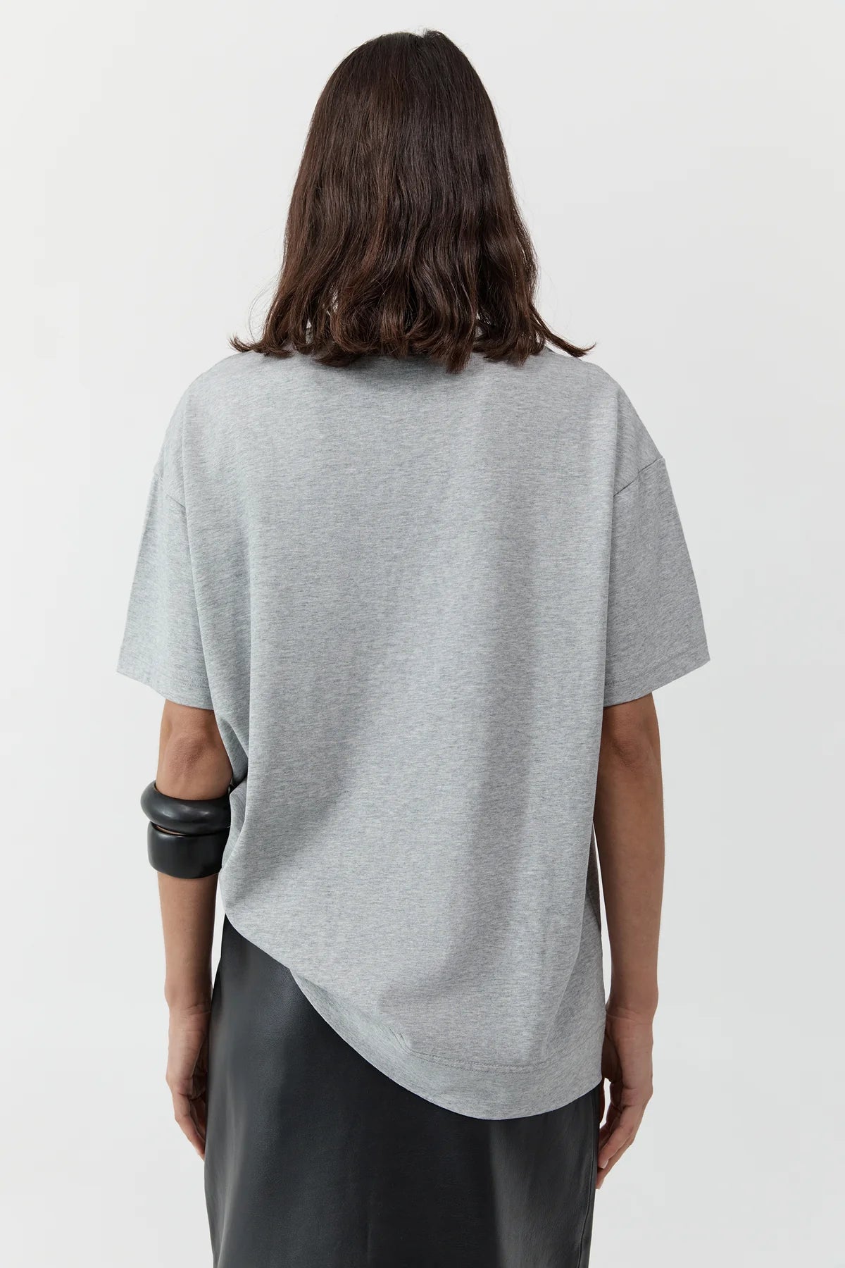 (PRE-ORDER) HOMME TEE - LIGHT GREY MARLE