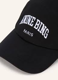 (PRE-ORDER) JEREMY BASEBALL CAP ANINE BING PARIS - BLACK