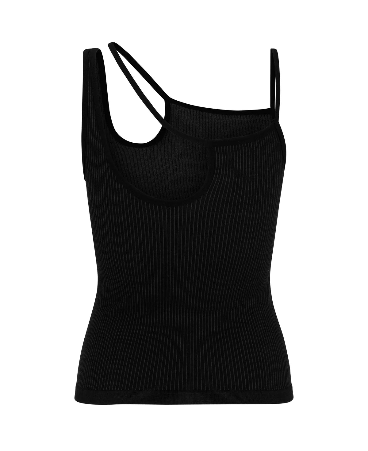 ELLIPTIC TANK - BLACK/DARK CHARCOAL