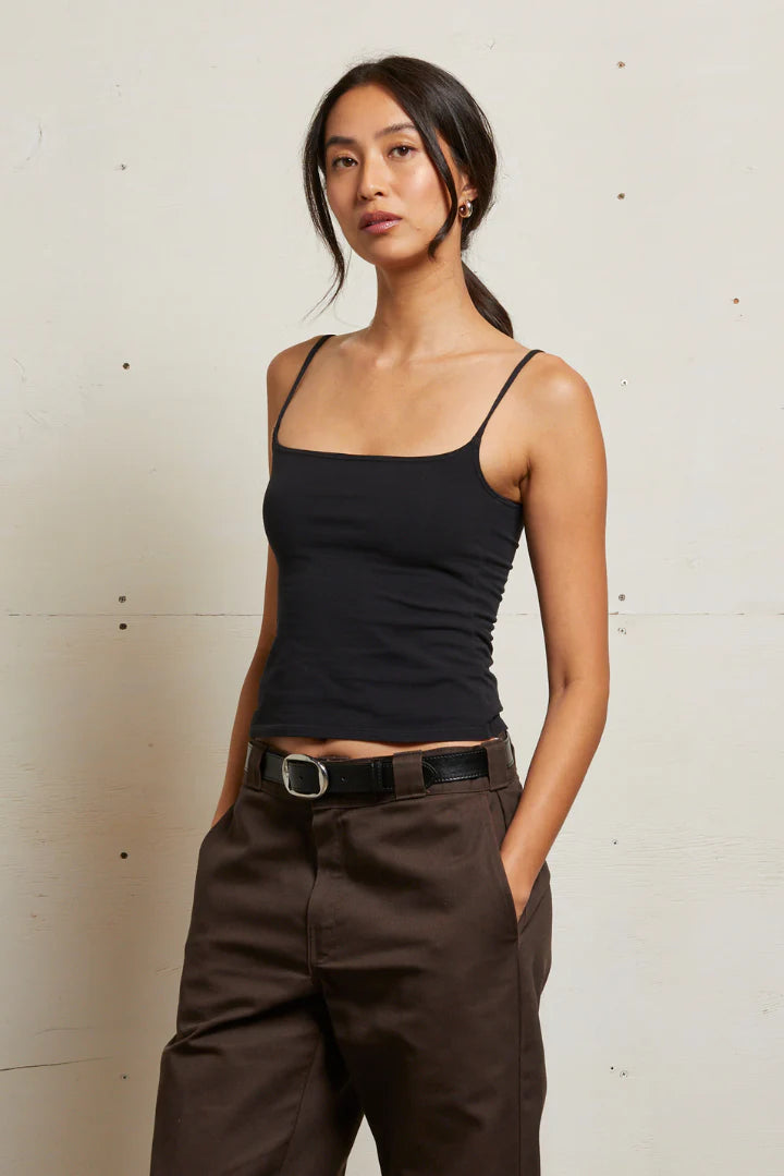 BEA 90'S JERSEY CAMI - BLACK