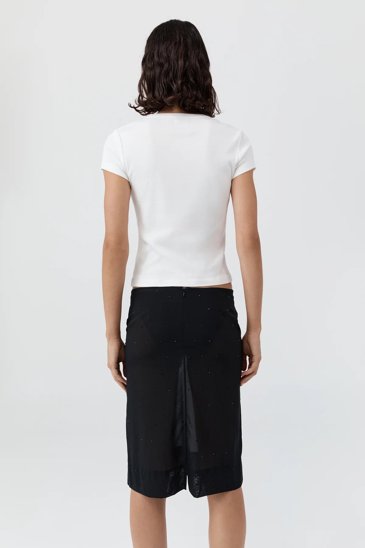 (PRE-ORDER) ORGANIC COTTON BABY TEE - WHITE