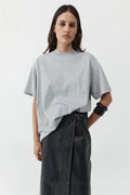 HOMME TEE - LIGHT GREY MARLE