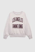 HARRY SHRUNKEN SWEATSHIRT LA - OATMEAL MELANGE