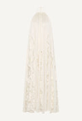 JELLYFISH RUFFLE DRESS - PEARL