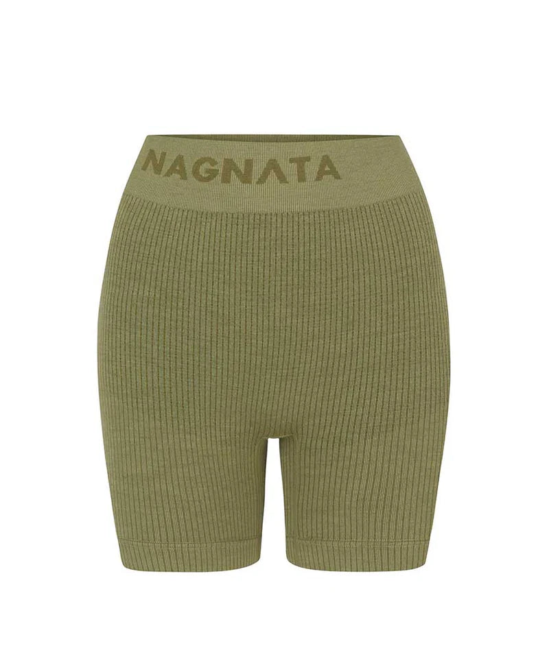 M19 BALLET WOOL MINI SHORT - ELM