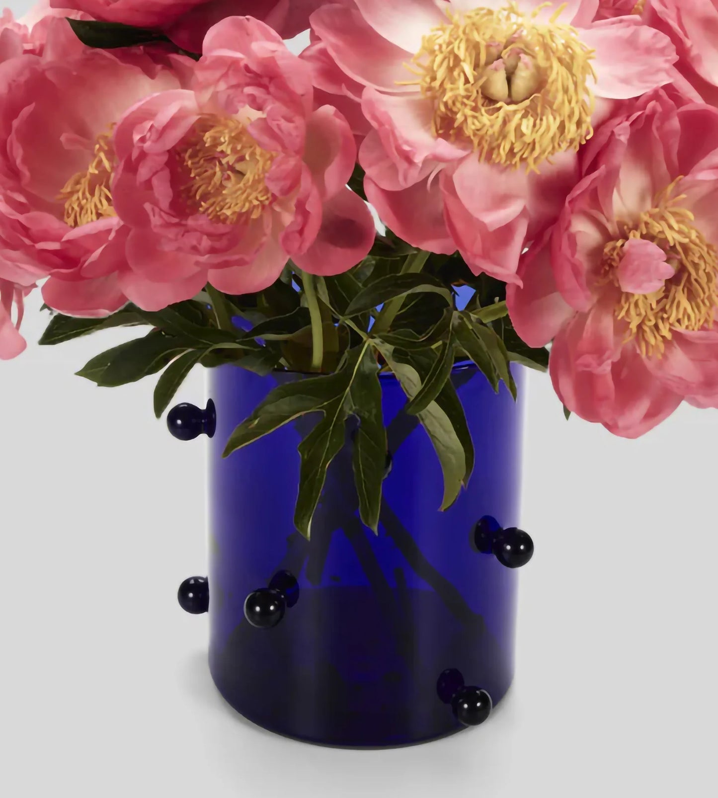 POMPONETTE VASE - INDIGO