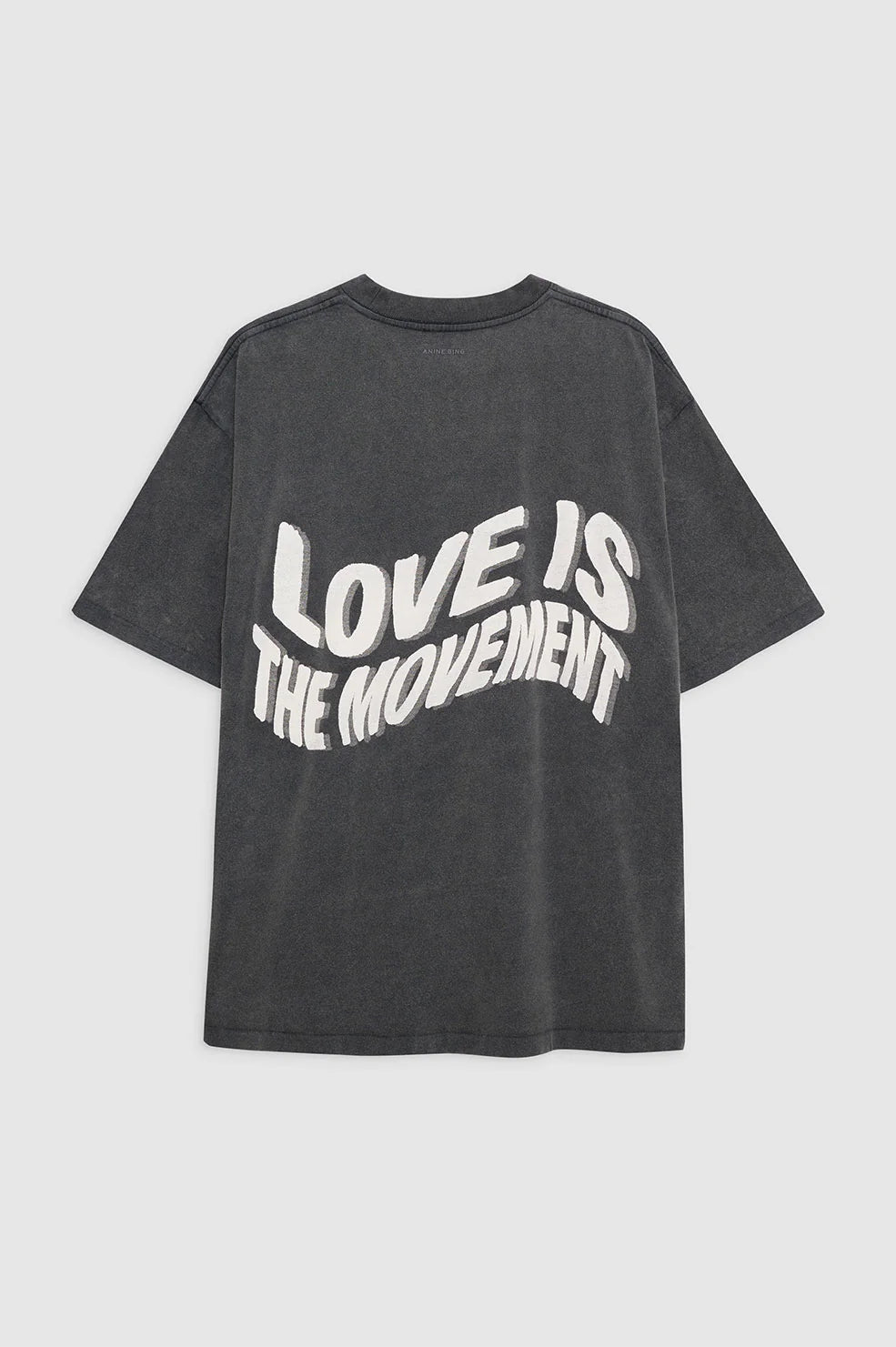 KENT TEE LOVE - WASHED BLACK