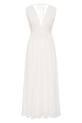 (PRE-ORDER) DALILA MIDI DRESS - FERNANDA LACE ANTIQUE WHITE