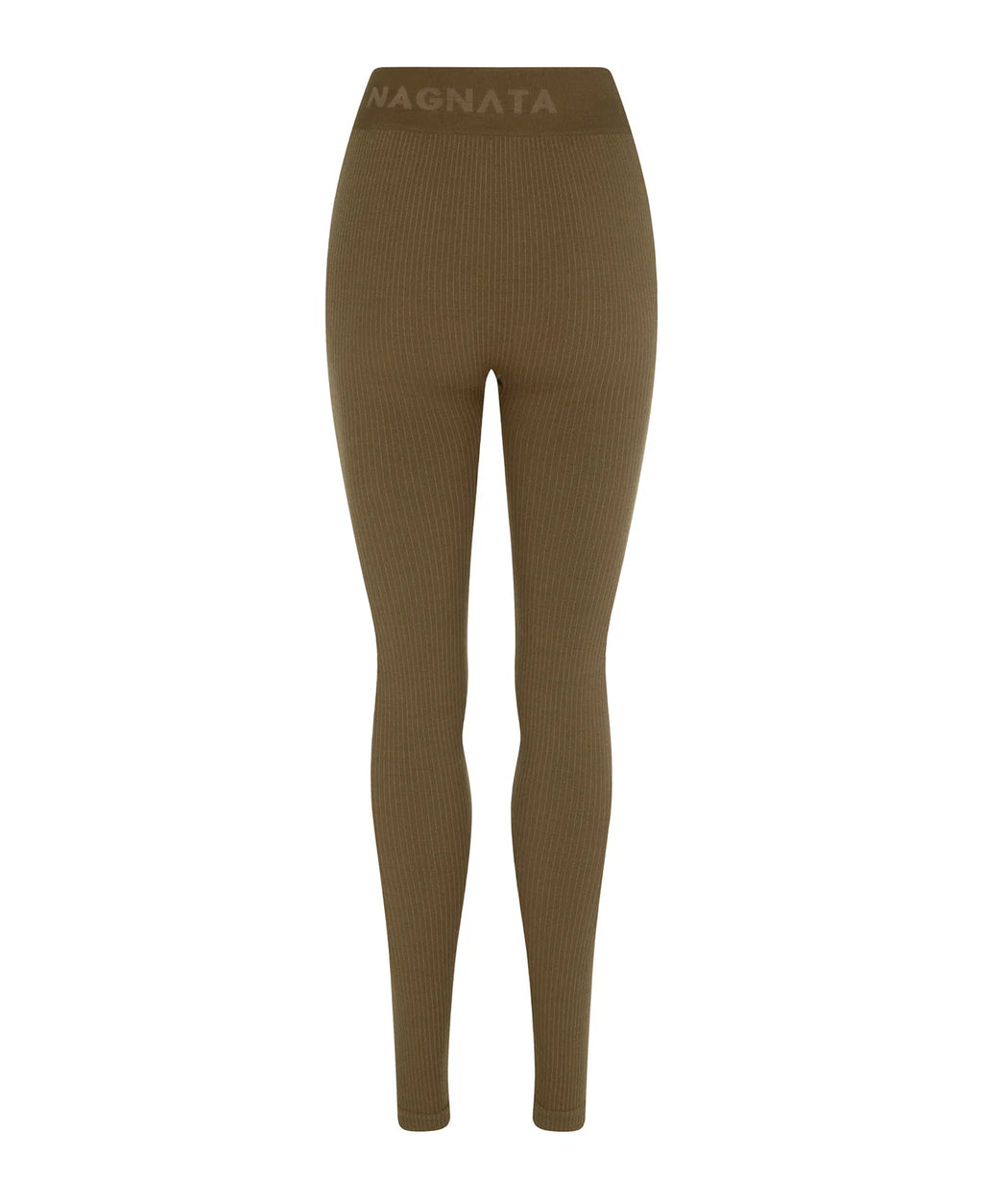 CLASSIC WOOL RIB LEGGING - HARVEST