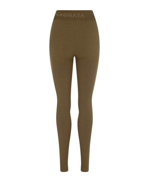 (PRE-ORDER) CLASSIC WOOL RIB LEGGING - HARVEST