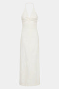 ALESSANDRA MIDI DRESS - IVORY
