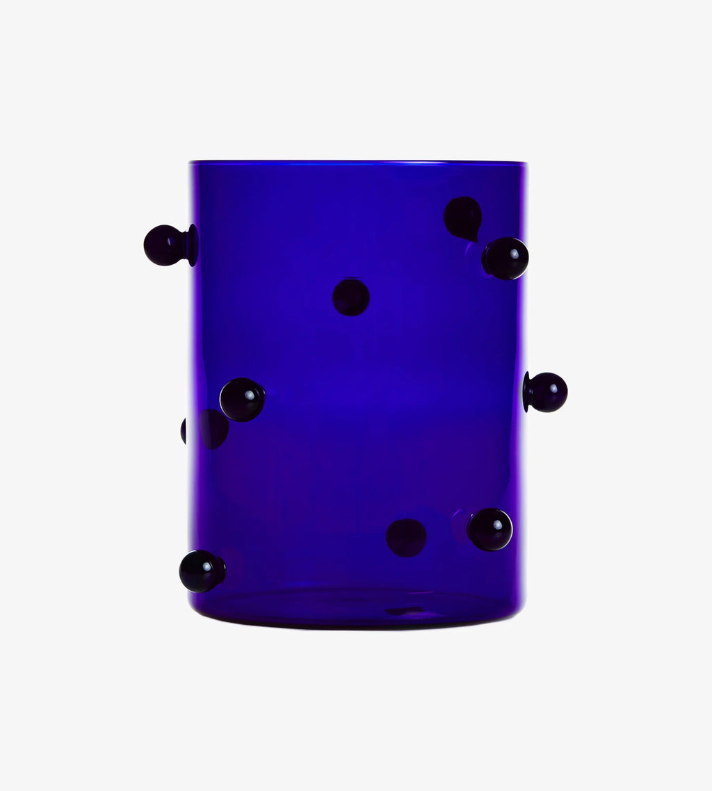 POMPONETTE VASE - INDIGO