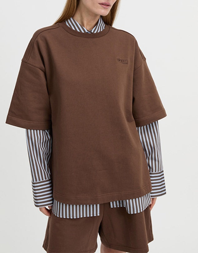 HENDRIX TEE - BROWN