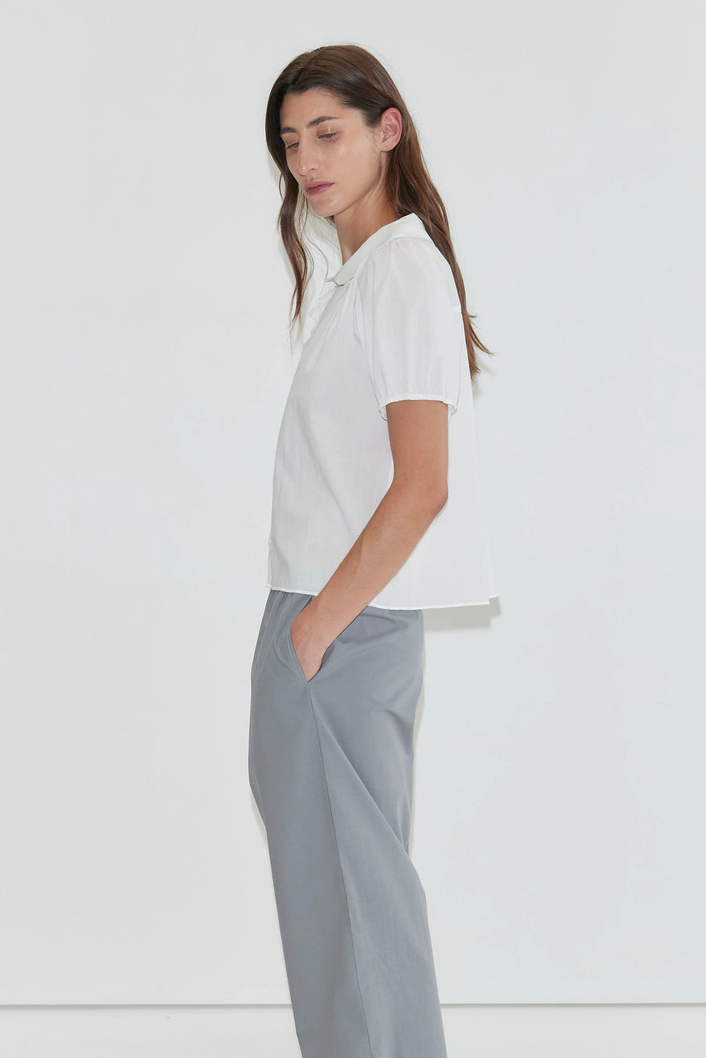 PETAL TOP - WHITE
