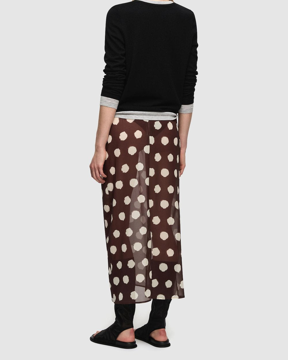 LINNEA SKIRT - BROWN