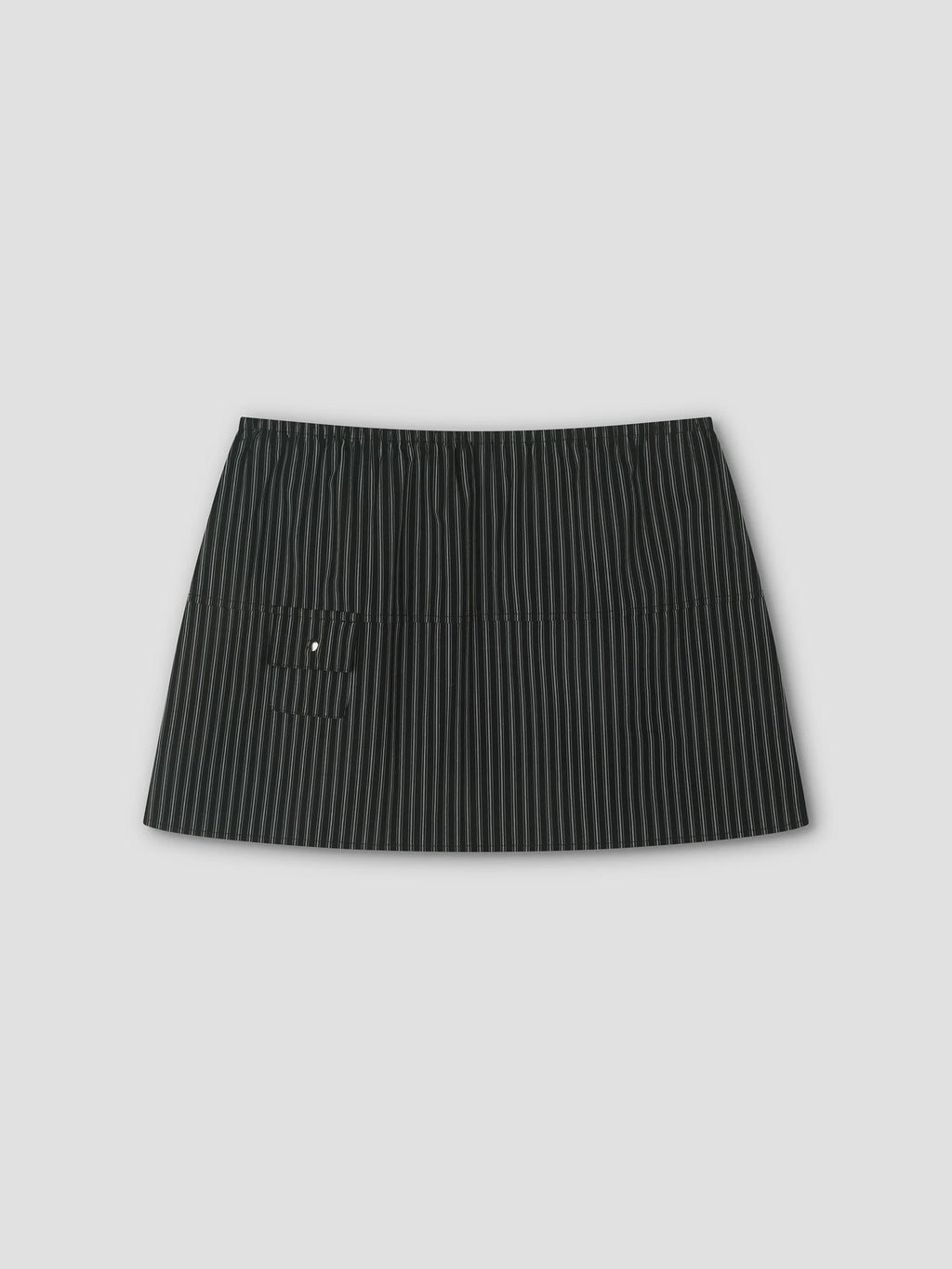 POCKET SKIRT - MONO STRIPE