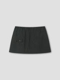 POCKET SKIRT - MONO STRIPE