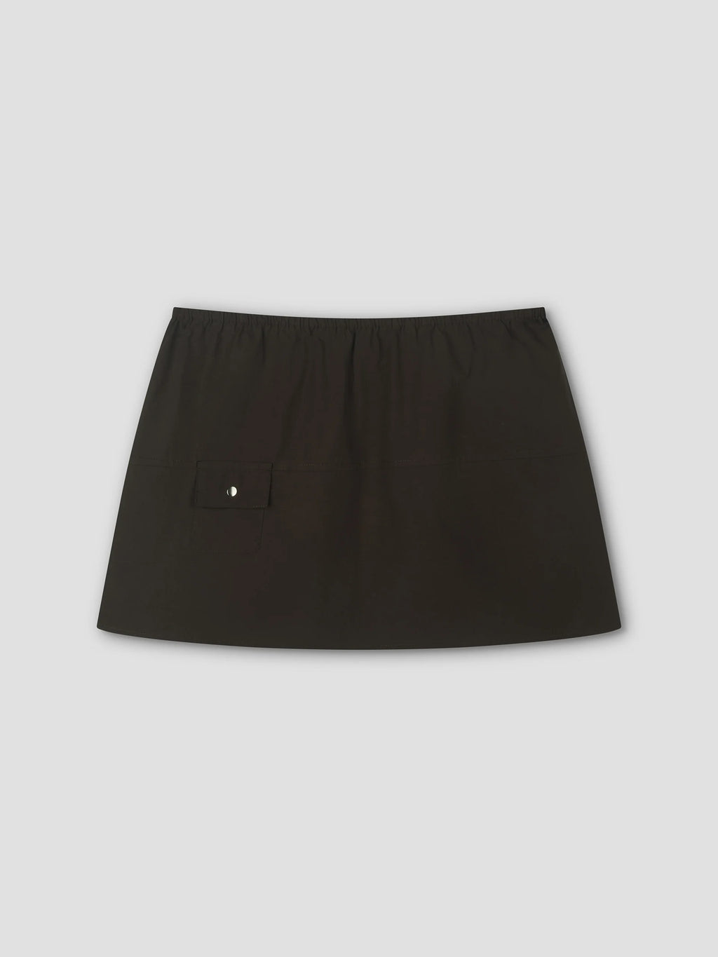 POCKET SKIRT - SEPIA