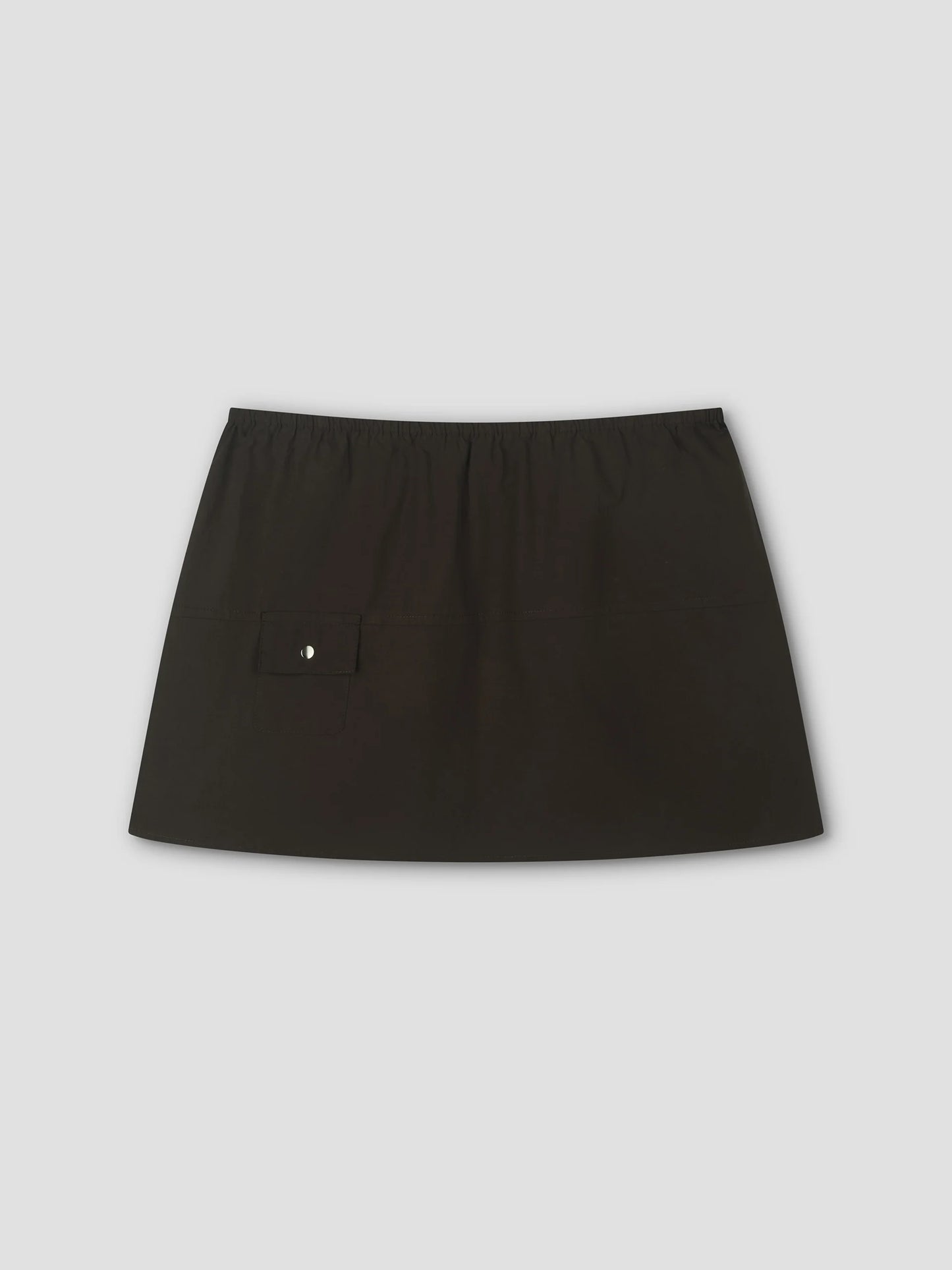 (PRE-ORDER) POCKET SKIRT - SEPIA