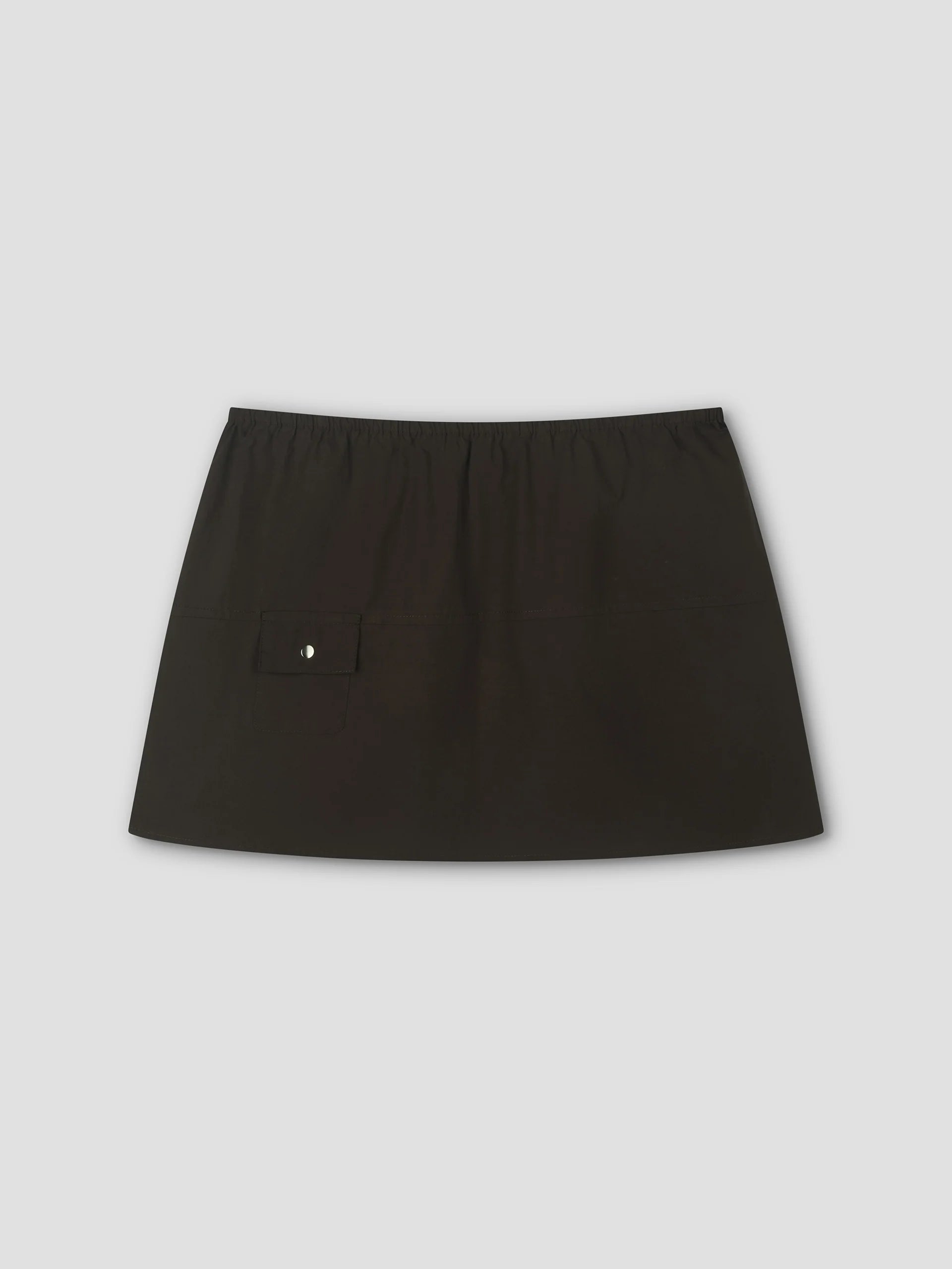 POCKET SKIRT - SEPIA