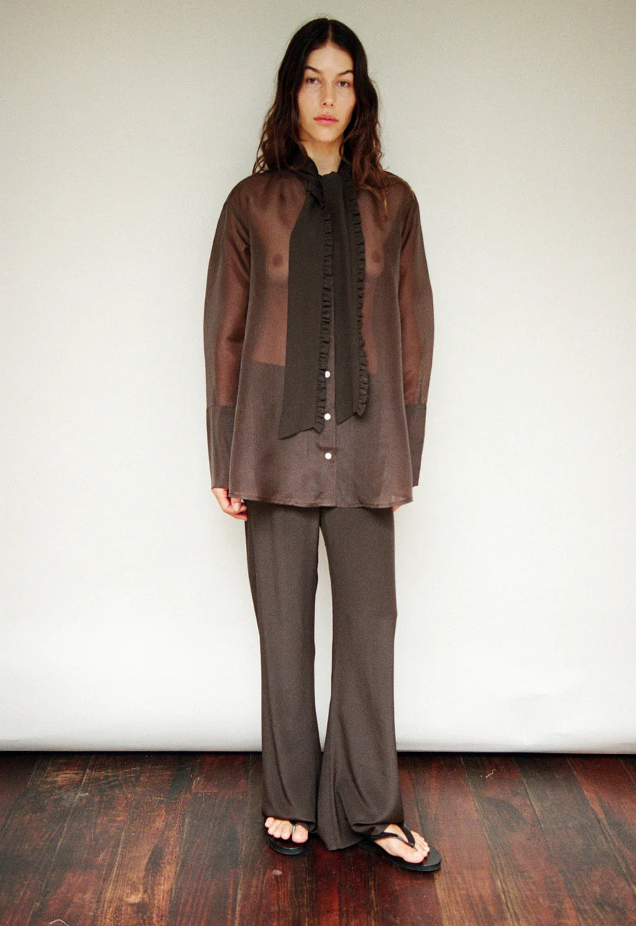 AFTERSUN PANT - BLACK COFFEE