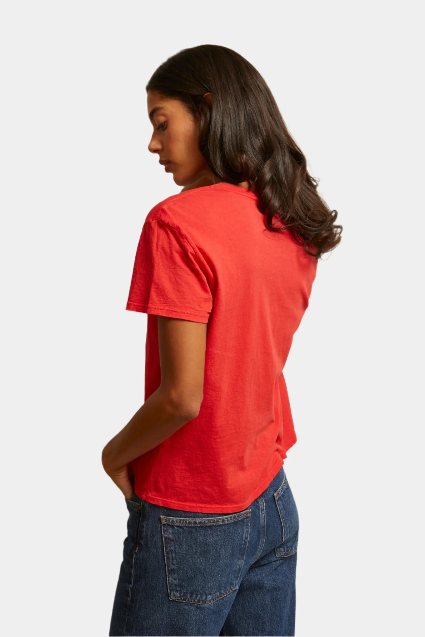 HARLEY BOXY CREW - POPPY RED