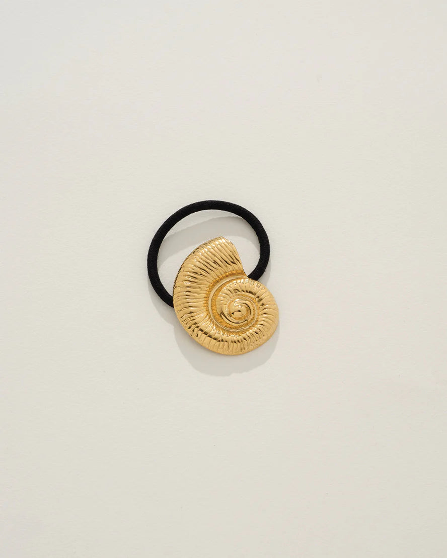 LIORA HAIR TIE - BLACK GOLD