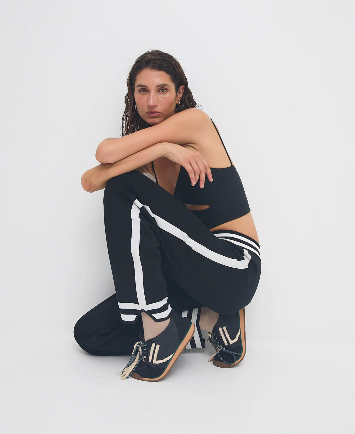 ORGANIC ROMEO TRACKPANT - BLACK