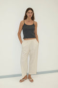 FLOUNCE TANK - GREY