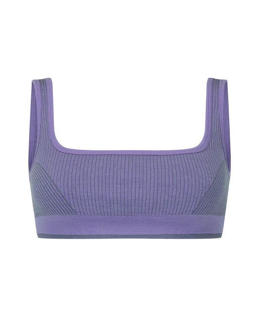 CLASSIC WOOL BRALET - IRIS