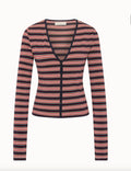 DORIS CARDIGAN - CILA STRIPE NAVY