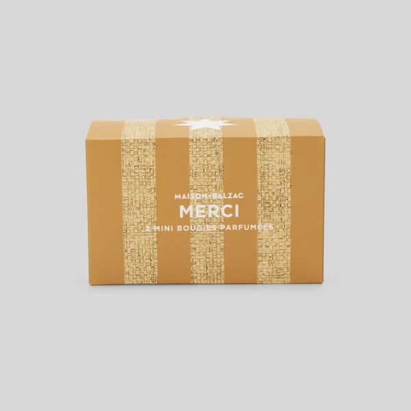 CANDLE DUO SET - MERCI