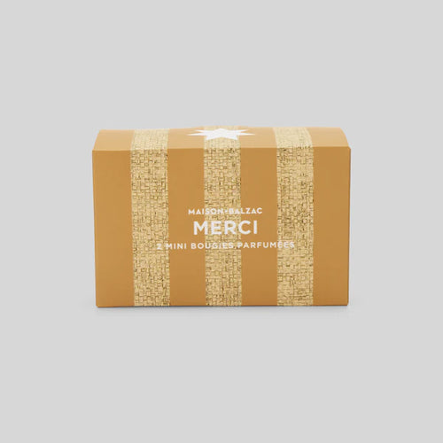 CANDLE DUO SET - MERCI