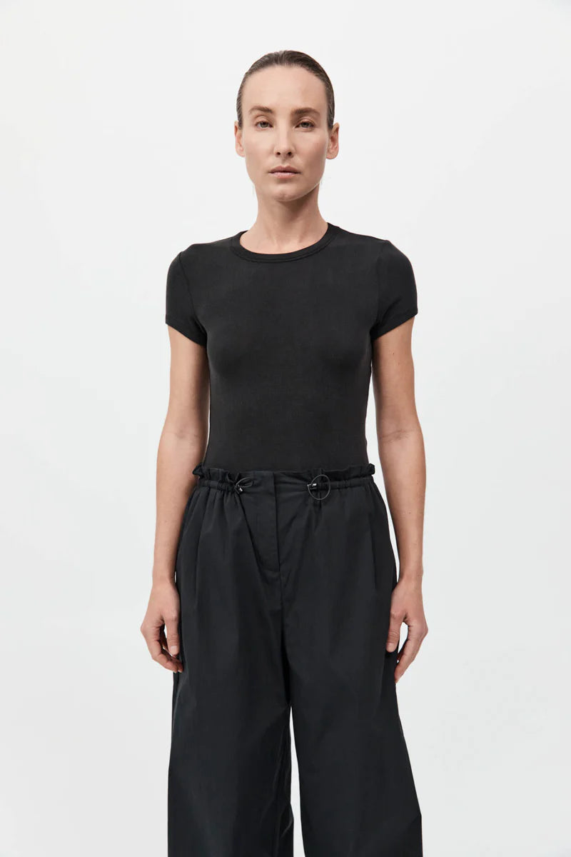 JERSEY BABY TEE - BLACK
