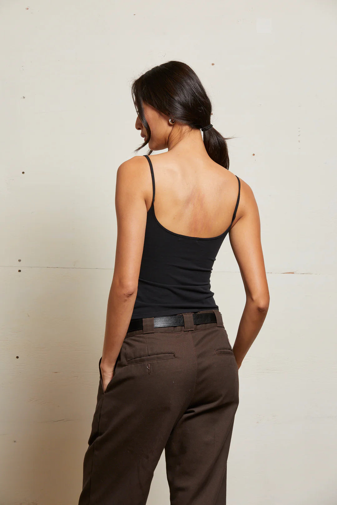 BEA 90'S JERSEY CAMI - BLACK