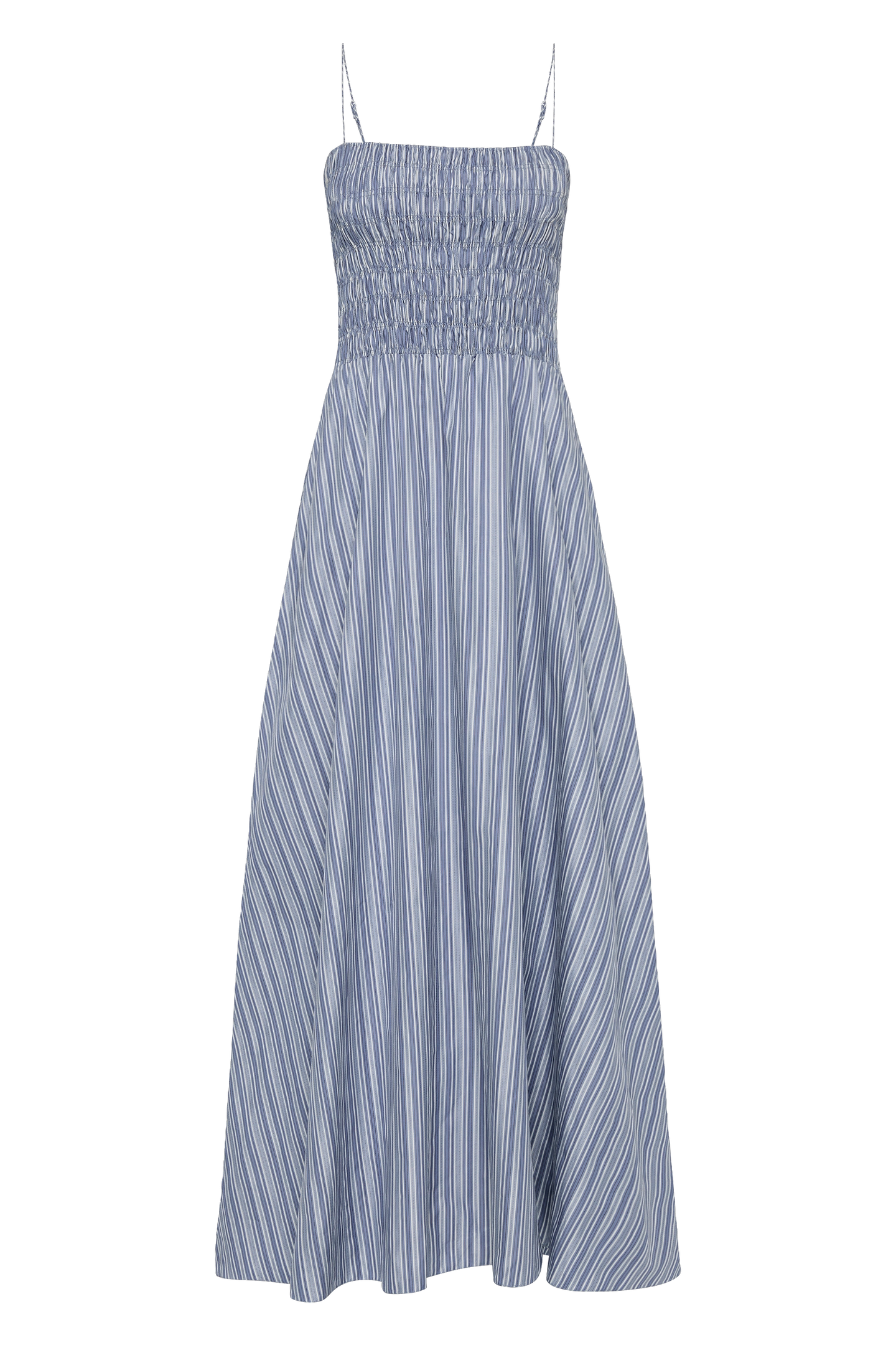 LIDA MAXI DRESS - BLUE STRIPE